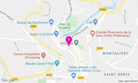 Localisation Anne De Longevialle