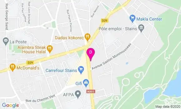 Localisation Georges Faddoul