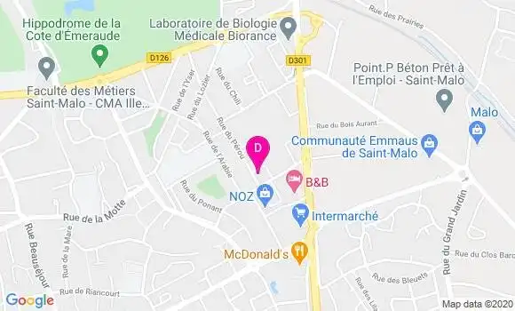 Localisation Jerome Clavier
