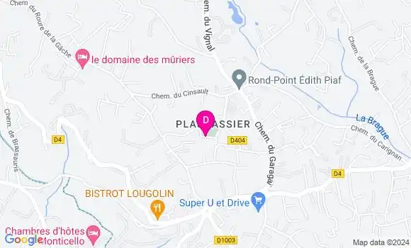 Localisation Camille Barlet Fyot