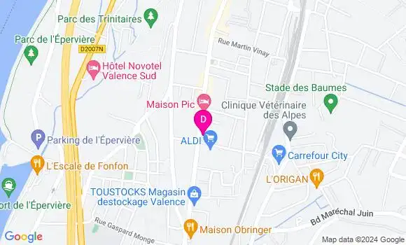 Localisation Coralie Bayle