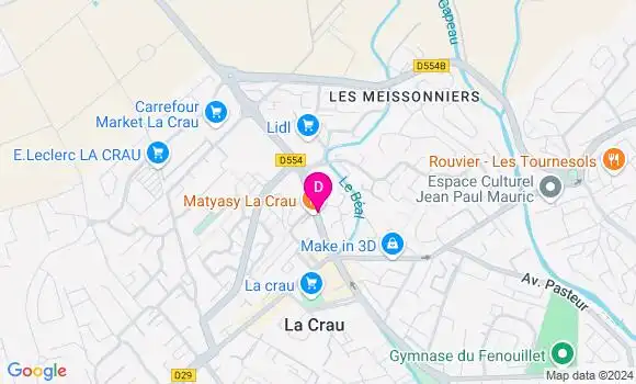 Localisation Nelly Tozza