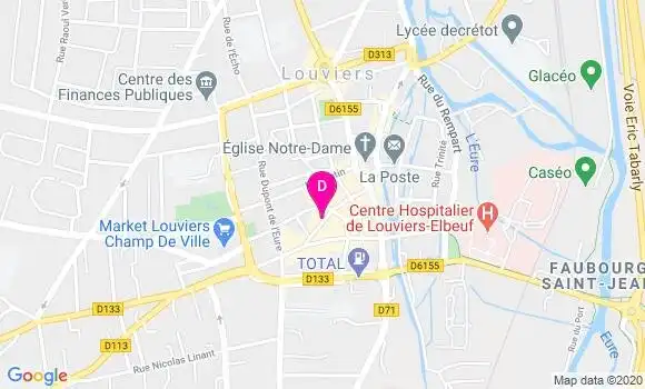 Localisation Jean Pierre Vannier