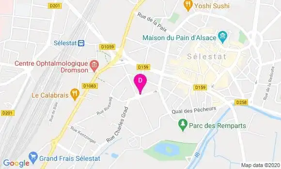 Localisation Alexandra Mermet Niore