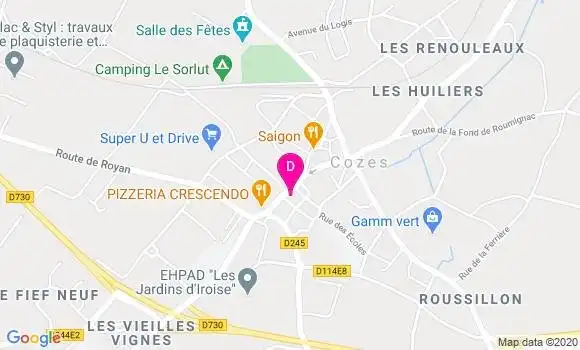 Localisation Sonia Brousse