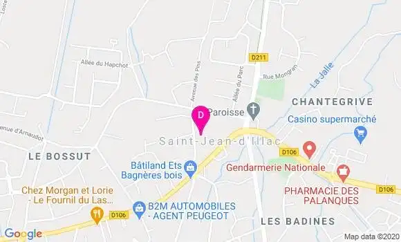 Localisation Gwenaelle Lang