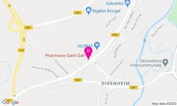 Localisation Fanny Martin