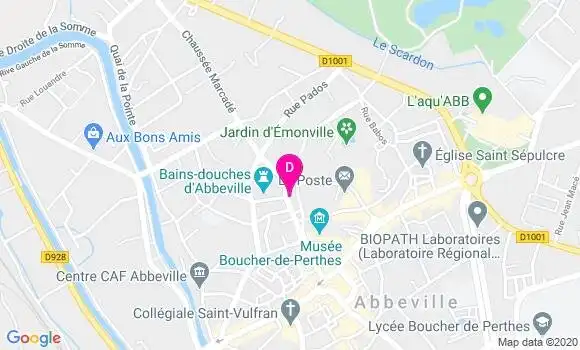 Localisation Camille Lamarche