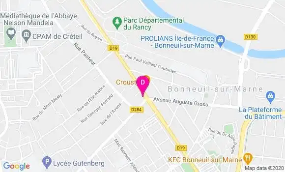 Localisation Severine Girodon