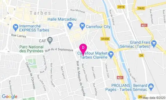 Localisation Francis Dasque
