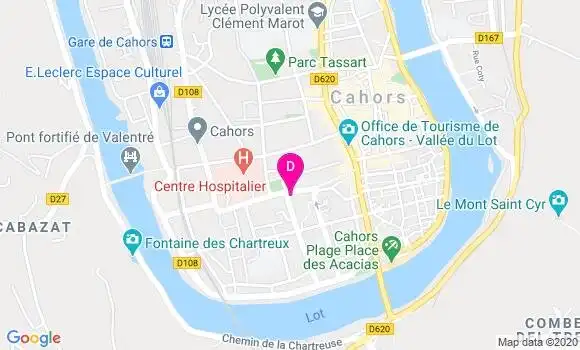 Localisation Lucie Lahaine