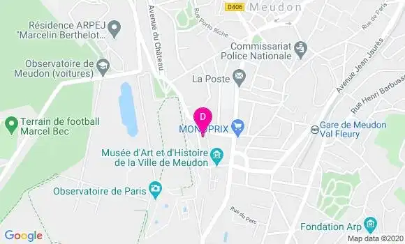 Localisation Alexandre Martin