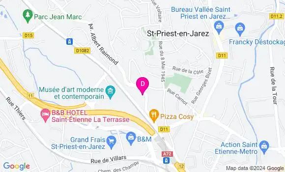 Localisation Marie Charline Morel