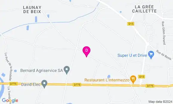 Localisation Anne Beaudouin