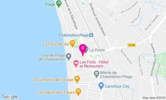 Localisation Jean Pierre Baillon