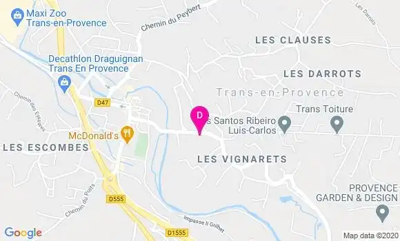 Localisation Jean Marc Bottin
