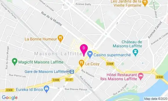 Localisation Catherine Lasvergnas
