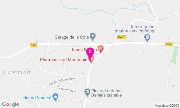 Localisation Marie Valerie Caubriere