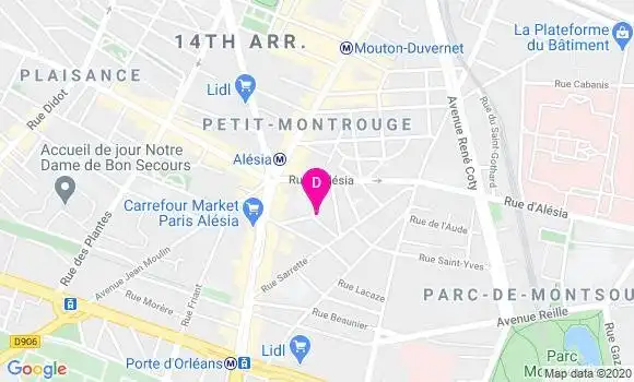 Localisation Yann Saizou
