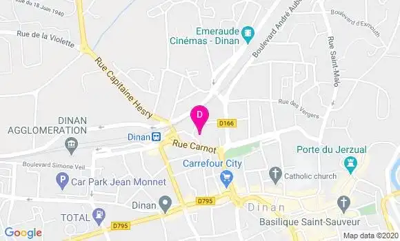 Localisation Faustine Obry