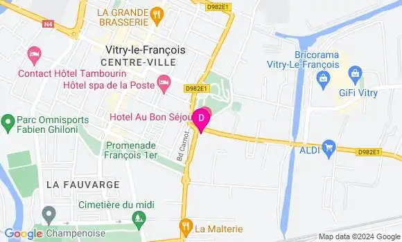 Localisation Julie Deligny