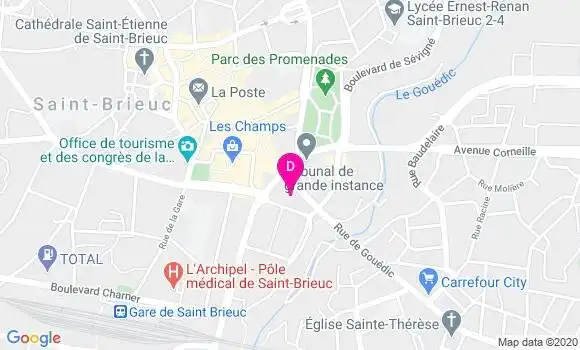 Localisation Antoine Tremelot