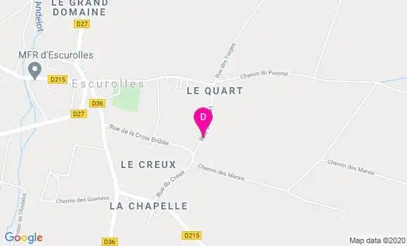 Localisation Veronique Fradin Danglard