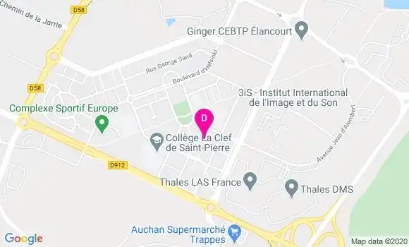 Localisation Jean Christophe Vaudequin