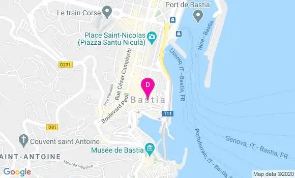 Localisation Claudine Carriere