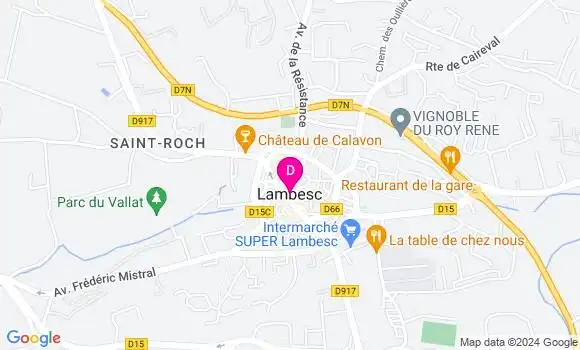 Localisation Emilie Chabert