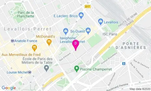 Localisation Alexandre Corchia