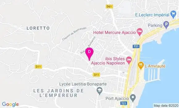 Localisation Antoine Benielli
