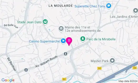 Localisation Flavien Blanchard