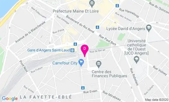 Localisation David Poiraud