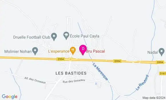 Localisation Pascal Bru