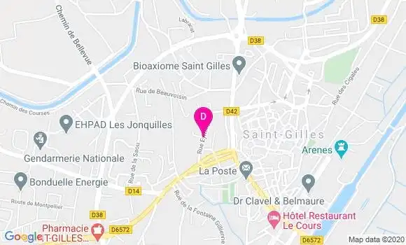 Localisation Jean Yves Blum