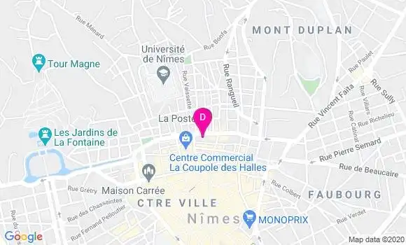 Localisation Frederic Chaudesaigues
