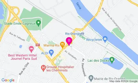 Localisation Sandy Marques Morais