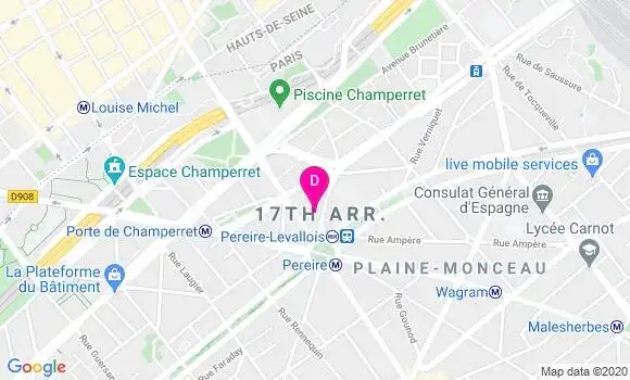 Localisation Elodie Lours