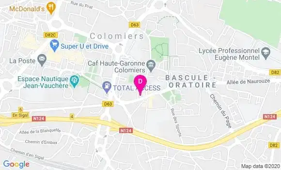 Localisation Marc Delbegue