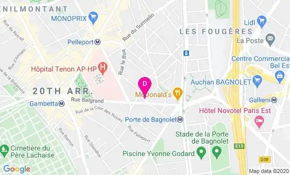Localisation Gwenaelle Saint Leger