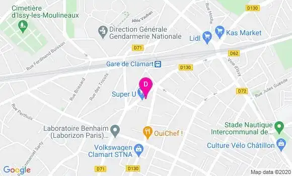 Localisation Christophe Le Gaillard