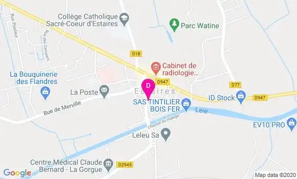 Localisation Charlotte Mary Rastel
