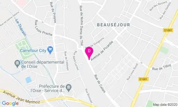 Localisation Fabrice Dubois