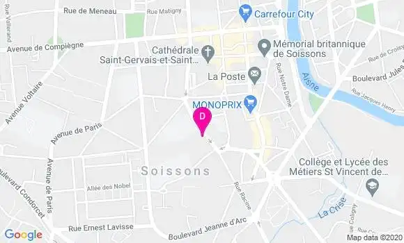 Localisation Anne Hospital