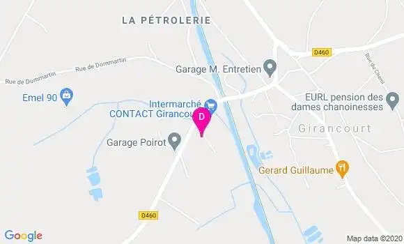 Localisation Xavier Hannart