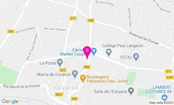 Localisation Francois Boistier
