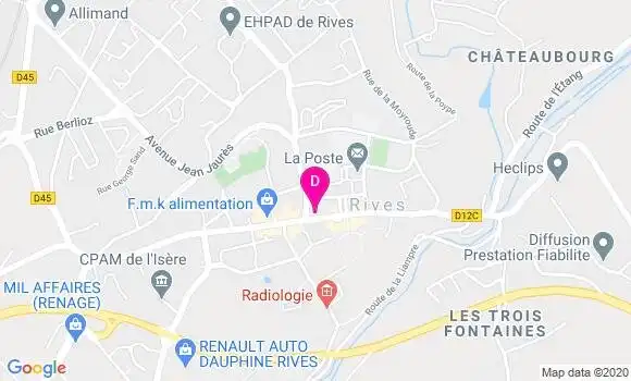 Localisation Jean Christophe Aillaud