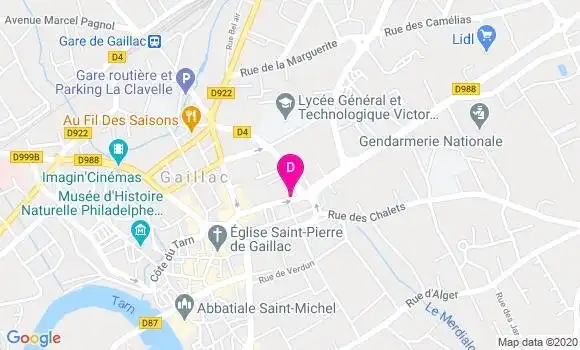 Localisation Nathalie Garnier