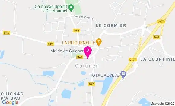 Localisation Agathe Allard